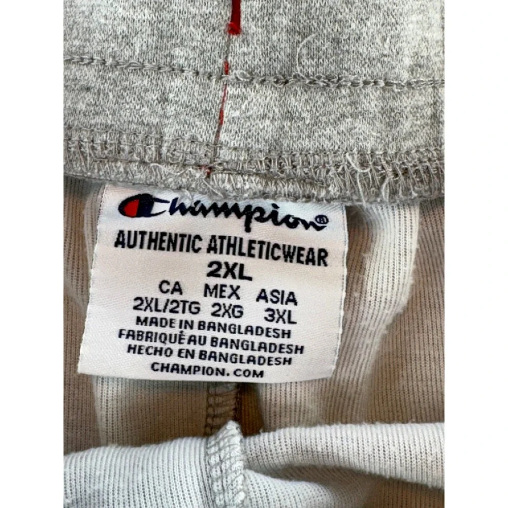 Champion Alabama Crimson Tide Gray Lounge Shorts Mens 2XL NCAA Athletic Pockets
